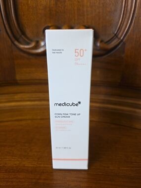 Medicube PDRN Pink Tone Up Sun Cream 50+ SPF PA++++, 1.69oz--Sealed Box